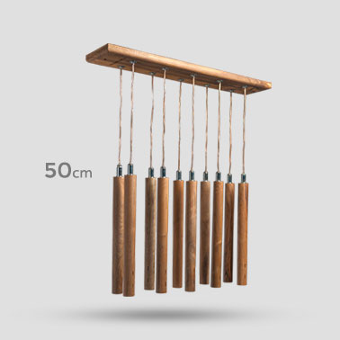 چراغ آویز لوستری 50 سانتی مدل سایوز کد 138150L